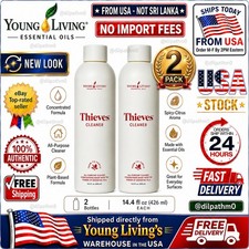 2 Pack Young Living Thieves Household Cleaner 14.4 fl oz Plant Based New Sealed