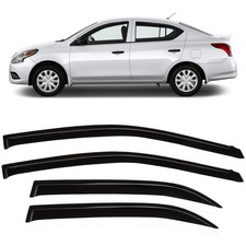 Sunrain Guard Tape-on Window Visor For 09-13 Toyota Corolla Sedan