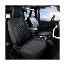 GIANT PANDA Jeep Wrangler 4 Door JL 2018-2026 Full Set Car Seat Covers for Sa...