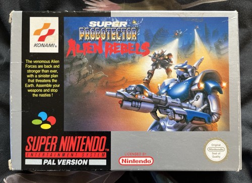 Super Probotector, Snes, Originalverpackt
