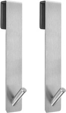 Shower Door Hooks 7.5 Inch ,Extended Over Door Hooks for Bathroom Frameless Glas