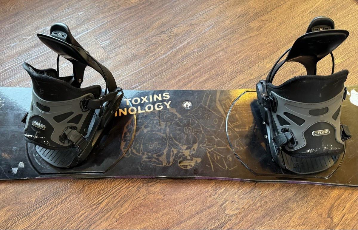 2006 Lib Tech Dark Series Toys, Toxins, Technology Snowboard 161 +