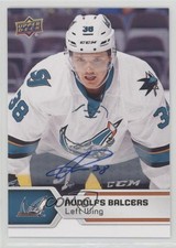 2017-18 Upper Deck AHL Auto Rudolfs Balcers #17 Auto 0p0t