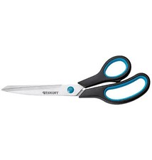 WESTCOTT Schere Easy Grip, L&auml;nge: 247 mm, blau/schwarz 2 bis 36 Stk SPARE 64%