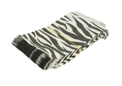 PAPIER GESCHENKTÜTEN WEISS, LEOPARD, GEBLÜMT, SPALIER, ZEBRA, DAMAST MENGE & GRÖSSE WÄHLBAR