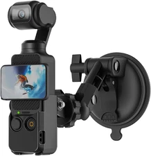 Pocket 3 Suction Cup Mount, Car Mount Windshield Window Dash Holder Kit with Exp