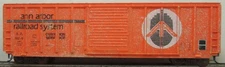 MDC ANNN ARBOR ORANGE 50' SINGLE DOOR BOX CAR RTR MW KD's CAR # 5016