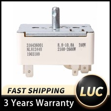 For Frigidaire 316436001 Range Stove Surface Element Burner Switch US Direct Fit