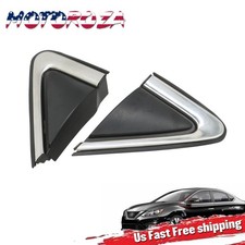 Front Left Right Fender Trim Mirror Finisher Cover For Nissan Sentra 2013-2019