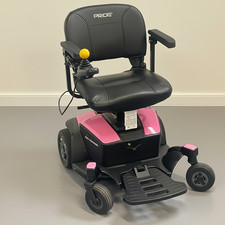 Pride Go Chair - The Portable Electric Powered Wheelchair Pink