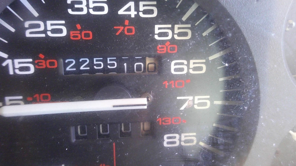 1987-1990 JEEP CHEROKEE XJ INSTRUMENT CLUSTER WITH TACH 225K 56002824 - Image 4 of 4