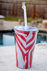 NEW Louisville Cardinals NCAA Rico Industries 18oz Acrylic Tumbler w/Lid & Straw — photo 4