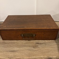 1890's Improved Hall type writer Box Only Very Rare Great Shape thumbnail