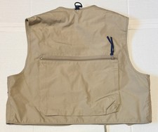 Gilet De Pêche Vintage Columbia – Homme Taille M – Beige – Multi-poches
