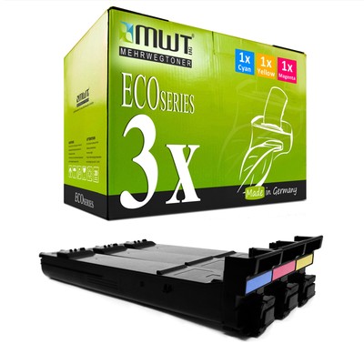 3x ECO Toner für Konica Minolta Magicolor 5570-DTH 5550-DTHF