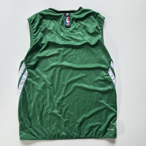 Boston Celtics Adidas Sleeveless V-Neck Mesh Lined Jersey Mens Small Basketball - Picture 12 of 18