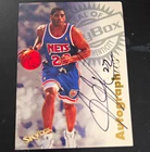 New ListingSkyBox 1997-98 Premium Autographics Jim Jackson #320 Hard Signed Auto Nets