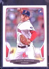 2013 Bowman Draft Picks & Prospects #34 Allen Webster