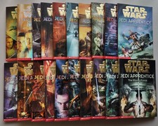 Star Wars Jedi Apprentice book lot of 20 book...