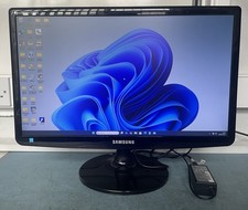 SAMSUNG S22A100N 22" Full HD Widescreen LED Monitor VGA Port 14V PSU Grade B