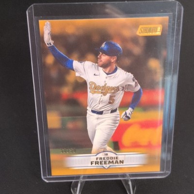Topps Stadium Club 2025 Freddie Freeman Gold Foil 50/50 #168 Los Angeles Dodgers