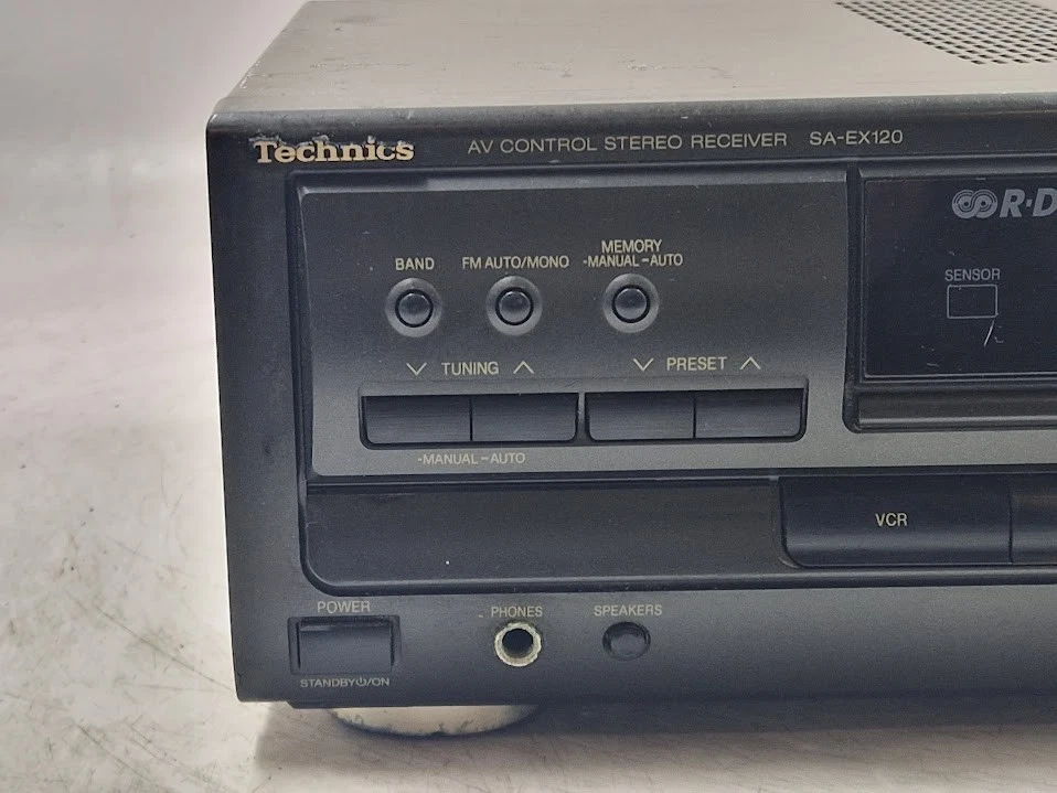 Technics SA-EX120 AV Stereo Receiver - Used, Cosmetic Wear - Image 3 of 4