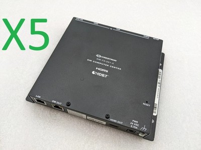 LOT OF 5 DM-TX-201-C, 6503838, CRESTRON DM ROOM HDMI HDBT CONTROLLER - Free S/H