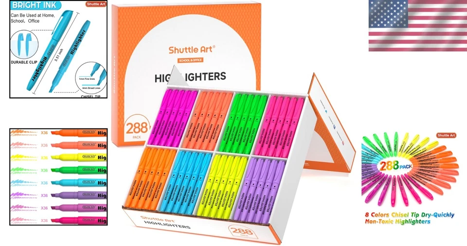 Long-Lasting Highlighters for Office School - Image 2 of 4