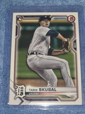 TARIK SKUBAL 2021 Topps Bowman Baseball Base RC!!!! Back To Back Cy Young!!!