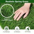 AplusChoice 1.38" H Sports Sled Strips Turf Gym Turf 50'x3'x4PCS(600 Sq.Ft) — photo 5