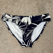 La Blanca Indigo At the Playa Side Shirred Hipster Bikini Bottom 6