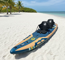 Body Glove X2 SUP -13'6" Inflatable Paddleboard/ Kayak 2 Person W/ Accessories