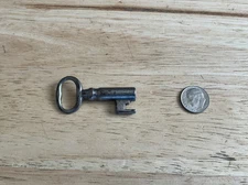 Vintage Hollow Barrel Key