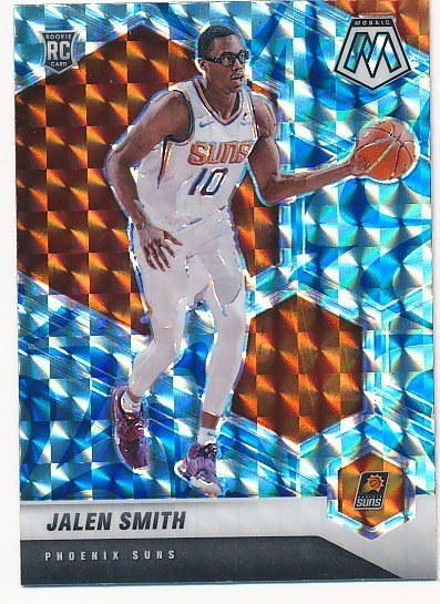 JALEN SMITH 2020-21 PANINI MOSAIC BLUE REACTIVE PRIZM #228 RC ROOKIE SUNS MINT
