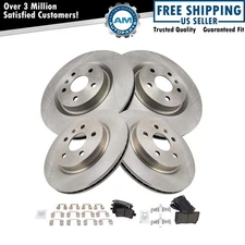 Brake Pad & Rotor Kit Ceramic Fits 2012-2013 Buick Regal