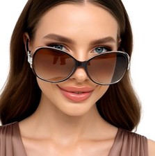 Gafas De Sol Lentes Para Mujeres Grande Nuevo Moderno Elegante Sunglasses Women