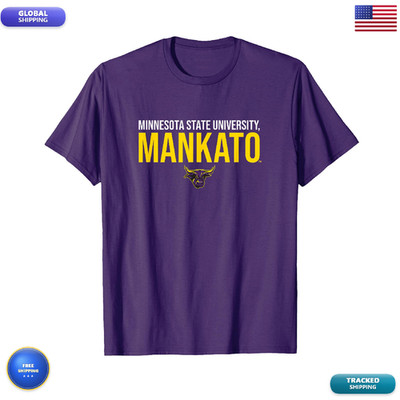 Campus Lab Minnesota State Mankato Mavericks Stacked T-Shirt