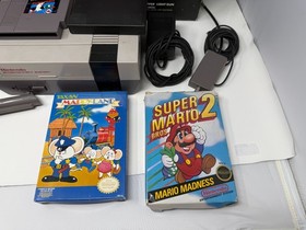 Juego de acci&oacute;n NES en caja + Super Mario Bros 2 y Mappy Land lote en caja original