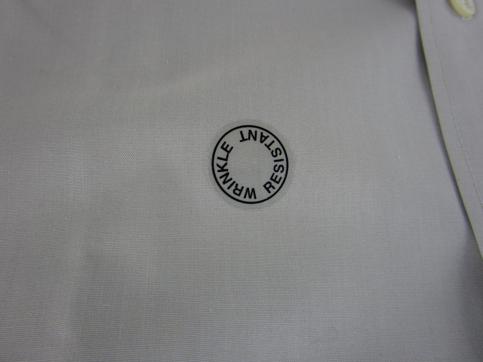 Camicia elegante uomo Yves Saint Laurent con bottoni manica lunga taglia 17 1 2 nuova con etichetta