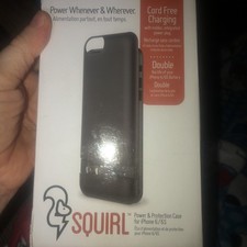 MFI Apple Certified Squirl for iPhone 6 6S Battery Case - Built-In Charger