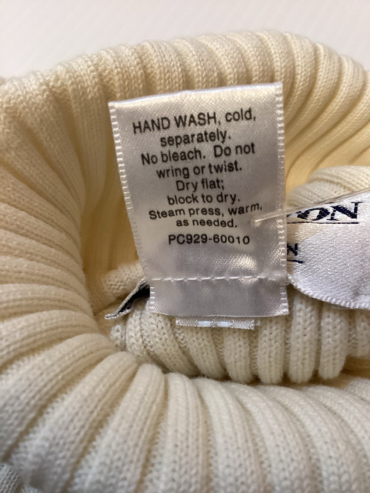 Vintage NWT Pendleton Ribbed Knit Turtleneck Swea… - image 10