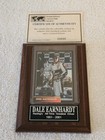 Dale Earnhardt NASCAR 1951-2001 Wall Hanging Card With Certificate — photo 1