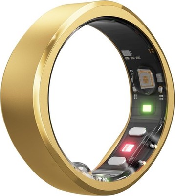 RingConn Gen 1, Smart Ring Herren/Damen, ohne App Abo, Größe 11 (Gold)