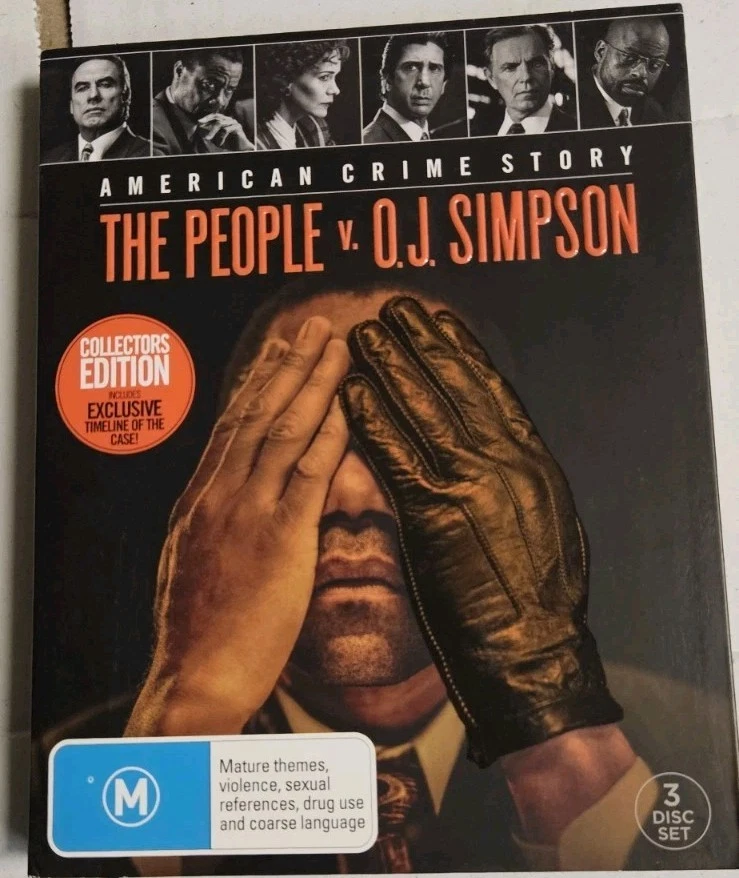 American Crime Story The People vs. OJ Simpson Blu-ray  Slipcover FX Series RB