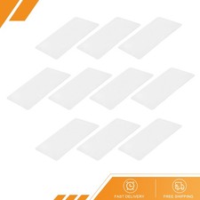 10PCS Fresnel Lens Magnifier 80mm x 45mm 3X 300 Credit Card Clear