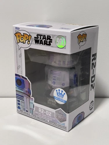 Funko POP! Star Wars - R2-D2 (Facet) #593 - Funko Exclusive with Protector
