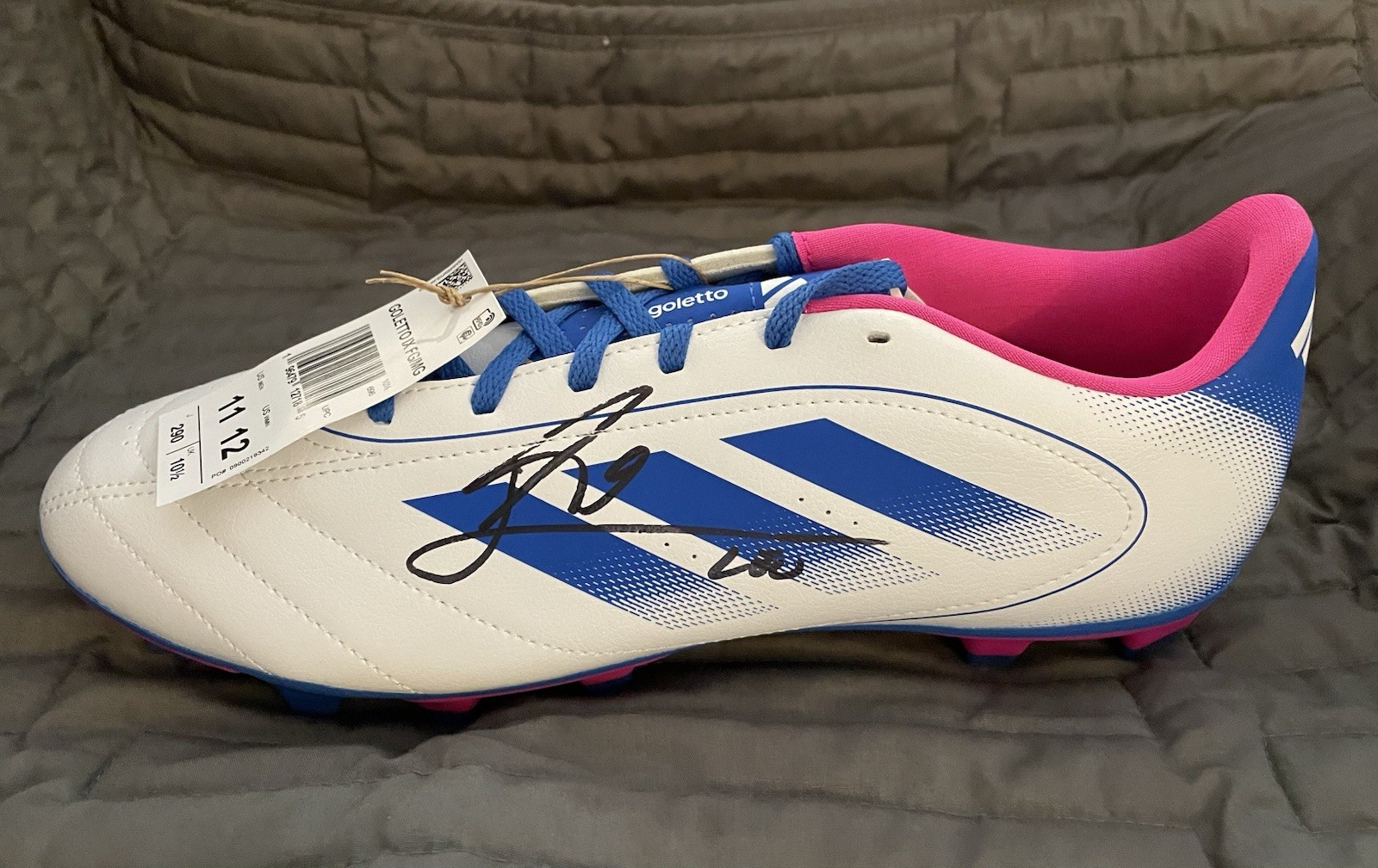 Lionel Messi SIGNED Argentina New Adidas Soccer Cleat COA Auto WORLD CUP view 1