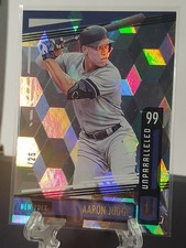 🔥🔥JUDGE /25!! 2020 Panini Chronicles Unparalleled Squared 17/25 Aaron Judge #7
