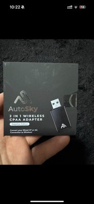 AutoSky Wireless CarPlay Adapter   Pro Slim