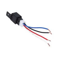 Waterproof Relay 4  Pin Nylon Tinned Copper with Harness Automotive Equipment